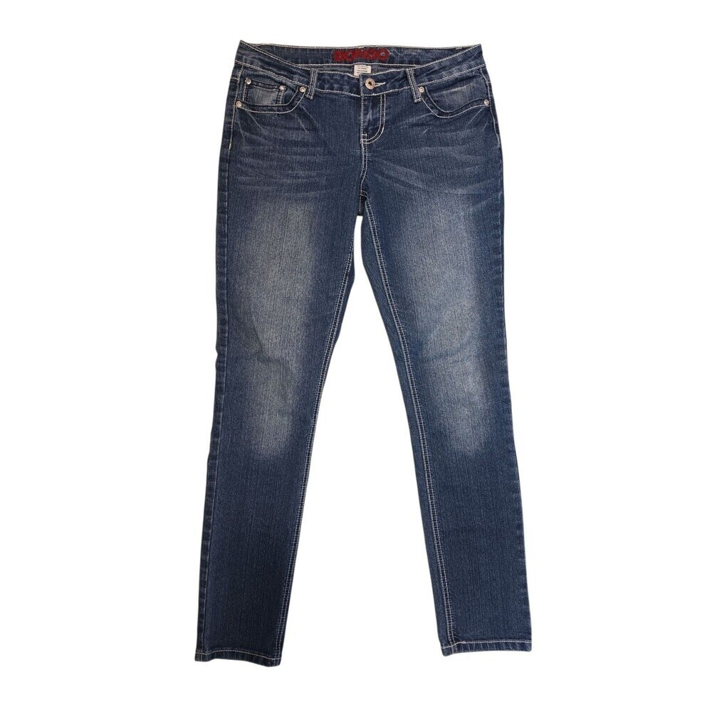 Vintage Bongo Jeans Women Size 9 Original Slim Mom Denim Medium Wash Y2K